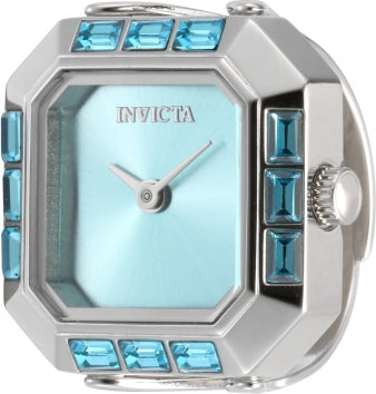 Invicta Watch INVICTA WOMEN'S 49579 MINI QUARTZ 2 HAND TIFFANY BLUE DIAL RING WATCH