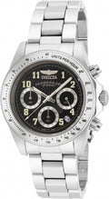 Invicta Watch INVICTA MEN'S 17025 SPEEDWAY QUARTZ CHRONOGRAPH BLACK DIAL WATCH