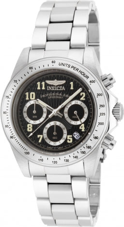 Invicta Watch INVICTA MEN'S 17025 SPEEDWAY QUARTZ CHRONOGRAPH BLACK DIAL WATCH