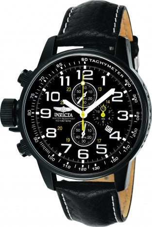 Invicta Watch INVICTA MEN'S 3332 I-FORCE QUARTZ CHRONOGRAPH BLACK DIAL WATCH