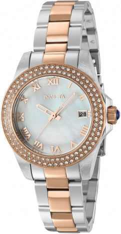Invicta Watch INVICTA WOMEN'S 36076 ANGEL QUARTZ 3 HAND WHITE DIAL WATCH