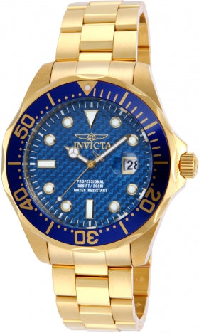 Invicta Watch INVICTA MEN'S 14357 PRO DIVER QUARTZ 3 HAND BLUE DIAL WATCH