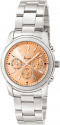 Invicta Watch INVICTA WOMEN'S 0462 ANGEL QUARTZ CHRONOGRAPH ROSE GOLD DIAL WATCH
