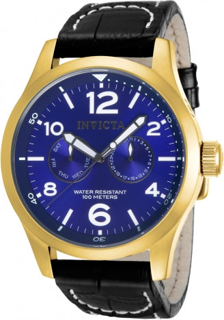 Invicta Watch INVICTA MEN'S 12173 SPECIALTY QUARTZ 3 HAND BLUE DIAL WATCH
