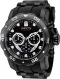 Invicta Watch INVICTA MEN'S 37231 PRO DIVER QUARTZ CHRONOGRAPH BLACK, RED DIAL WATCH