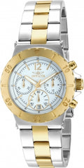 Invicta Watch INVICTA WOMEN'S 14855 SPECIALTY QUARTZ CHRONOGRAPH WHITE DIAL WATCH