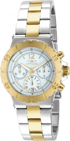Invicta Watch INVICTA WOMEN'S 14855 SPECIALTY QUARTZ CHRONOGRAPH WHITE DIAL WATCH
