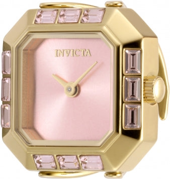 Invicta Watch INVICTA WOMEN'S 49586 MINI QUARTZ PINK DIAL RING WATCH