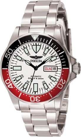 Invicta Watch INVICTA MEN'S 7044 SIGNATURE AUTOMATIC 3 HAND WHITE DIAL WATCH