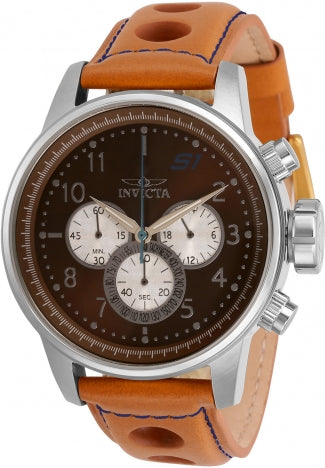 Invicta Watch INVICTA MEN'S 30916 S1 RALLY QUARTZ CHRONOGRAPH BROWN, ANTIQUE SILVER DIAL WATCH
