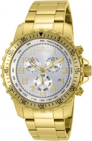 Invicta Watch INVICTA MEN'S 11369 SPECIALTY QUARTZ CHRONOGRAPH SILVER DIAL WATCH