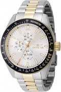 Invicta Watch INVICTA MEN'S 48861 AVIATOR QUARTZ VH67 SILVER DIAL WATCH