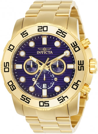 Invicta Watch INVICTA MEN'S 22228 PRO DIVER QUARTZ CHRONOGRAPH BLUE DIAL WATCH
