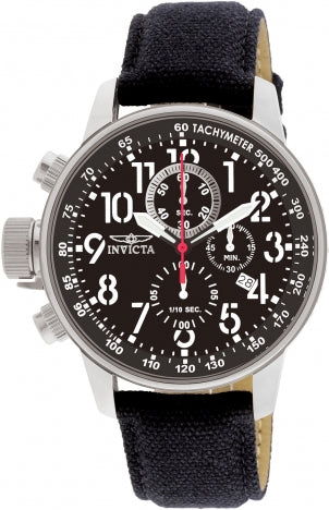 Invicta Watch INVICTA MEN'S 1512 I-FORCE QUARTZ CHRONOGRAPH BLACK DIAL WATCH
