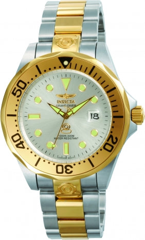 Invicta Watch INVICTA MEN'S 3050 PRO DIVER AUTOMATIC 3 HAND SILVER DIAL WATCH