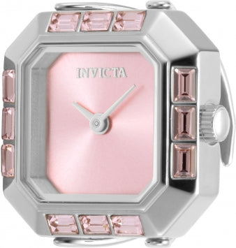 Invicta Watch INVICTA WOMEN'S 49581 MINI QUARTZ 2 HAND PINK DIAL RING WATCH