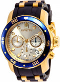 Invicta Watch INVICTA MEN'S 17880 PRO DIVER QUARTZ MULTIFUNCTION SILVER DIAL WATCH