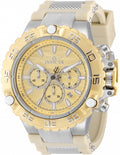 Invicta Watch INVICTAMEN'S 48553 SUBAQUA QUARTZ VD53 GOLD, SILVER DIAL WATCH