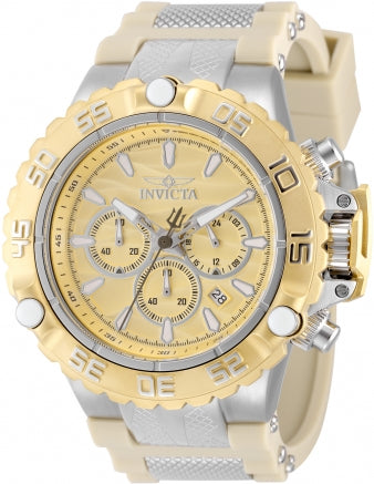 Invicta Watch INVICTAMEN'S 48553 SUBAQUA QUARTZ VD53 GOLD, SILVER DIAL WATCH