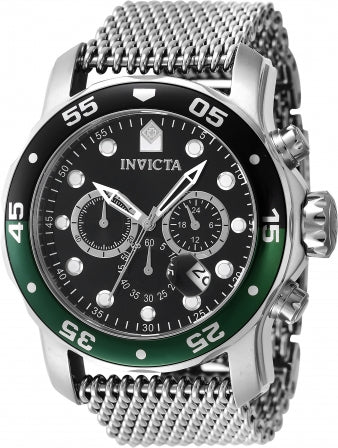 Invicta Watch INVICTA MEN'S 47631 PRO DIVER QUARTZ CHRONOGRAPH BLACK DIAL WATCH
