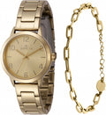 Invicta Watch INVICTA WOMEN'S 47271 WILDFLOWER QUARTZ 3 HAND GOLD DIAL WATCH