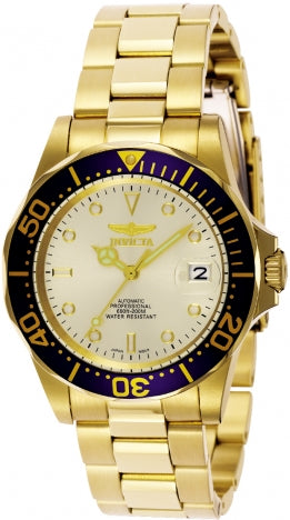 Invicta Watch INVICTA MEN'S 9743 PRO DIVER AUTOMATIC 3 HAND CHAMPAGNE DIAL WATCH