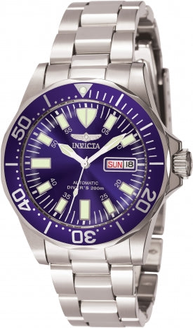 Invicta Watch INVICTA MEN'S 7042 SIGNATURE AUTOMATIC 3 HAND BLUE DIAL WATCH