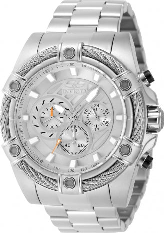 Invicta Watch INVICTA MEN'S 48864 BOLT QUARTZ CHRONOGRAPH SILVER DIAL WATCH