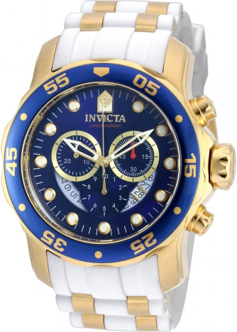 Invicta Watch SCUBA BAND PU WHITE GOLD (20288)