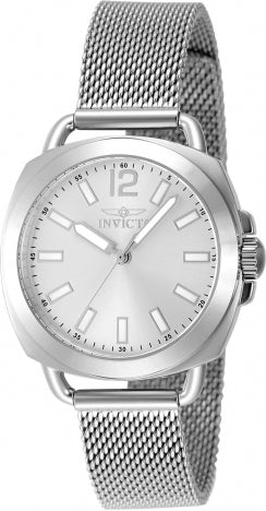 Invicta Watch INVICTA WOMEN'S 48915 WILDFLOWER QUARTZ 3 HAND SILVER DIAL WATCH