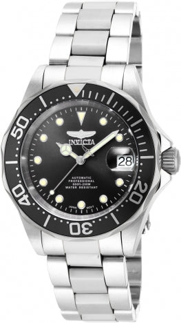 Invicta Watch INVICTA MEN'S 17039 PRO DIVER AUTOMATIC 3 HAND BLACK DIAL WATCH