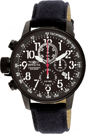 Invicta Watch INVICTA MEN'S 1517 I-FORCE QUARTZ CHRONOGRAPH BLACK DIAL WATCH