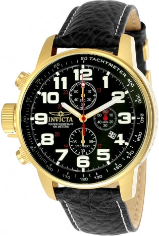 Invicta Watch INVICTA MEN'S 3330 I-FORCE QUARTZ CHRONOGRAPH BLACK DIAL WATCH