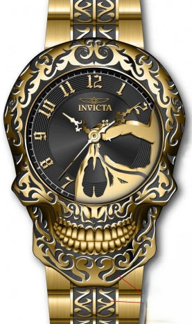 Invicta Watch INVICTA MEN'S 35109 ARTIST AUTOMATIC 3 HAND BLACK, GOLD DIAL WATCH
