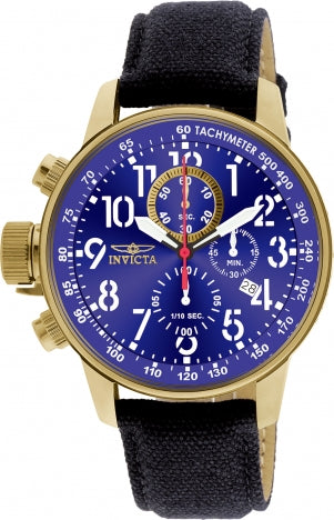 Invicta Watch INVICTA MEN'S 1516 I-FORCE QUARTZ MULTIFUNCTION BLUE DIAL WATCH