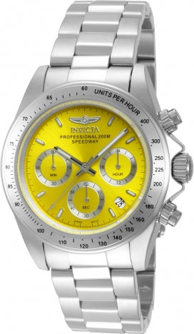 Invicta Watch INVICTA MEN'S 14383 SPEEDWAY QUARTZ CHRONOGRAPH YELLOW DIAL WATCH