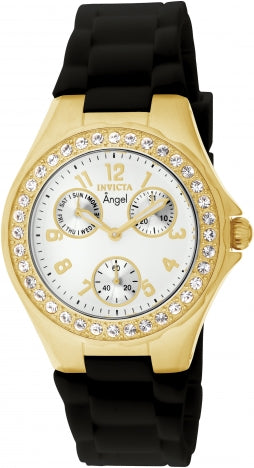 Invicta Watch INVICTA WOMEN'S 1643 ANGEL QUARTZ MULTIFUNCTION WHITE DIAL WATCH