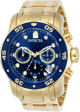 Invicta Watch INVICTA MEN'S 0073 PRO DIVER QUARTZ CHRONOGRAPH BLUE DIAL WATCH