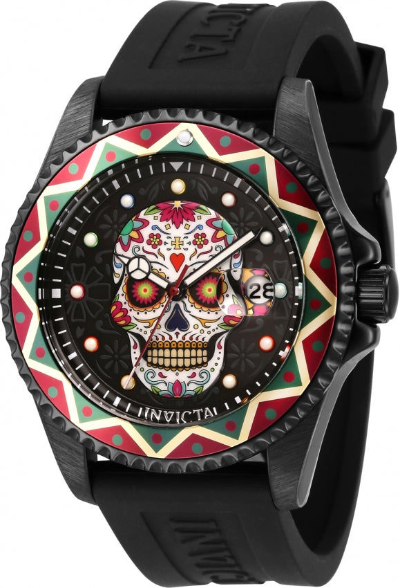 Invicta Quartz Pro Diver Dia De Los Muertos 43mm 43754