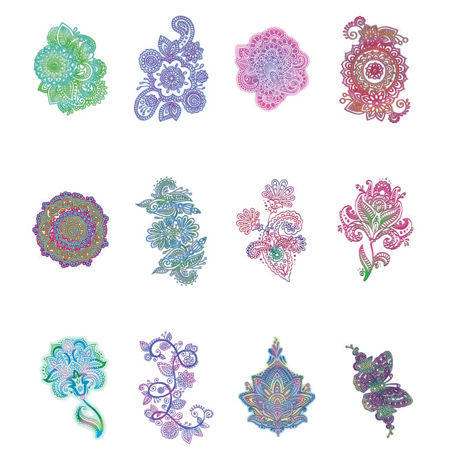 The Henna Collection Temporary Tattoos