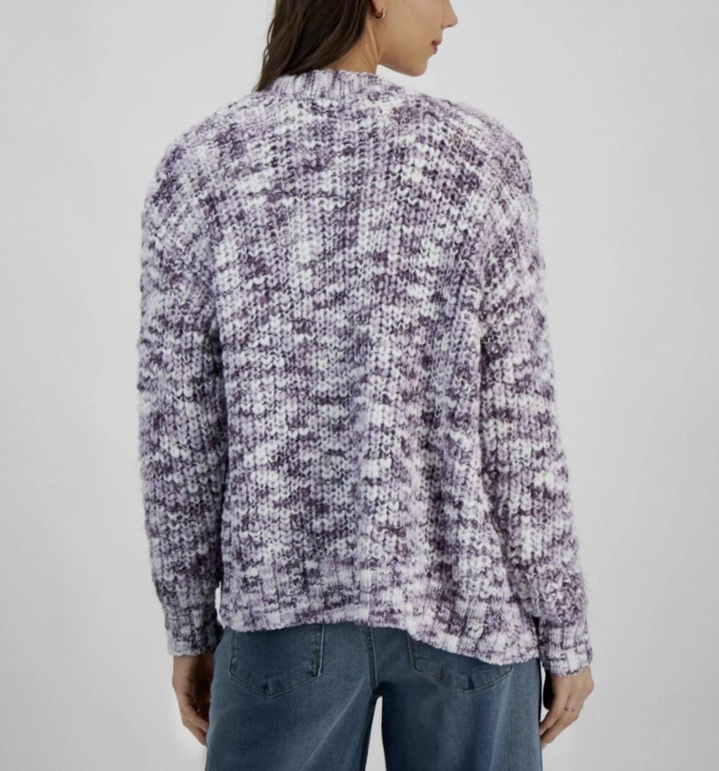 HIPPIE ROSE JUNIORS OPEN-FRONT LONG-SLEEVE TOP - Size - Large