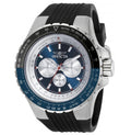 Invicta Aviator Stainless Steel Quartz Watch 32916 Black Blue Silver - NIB