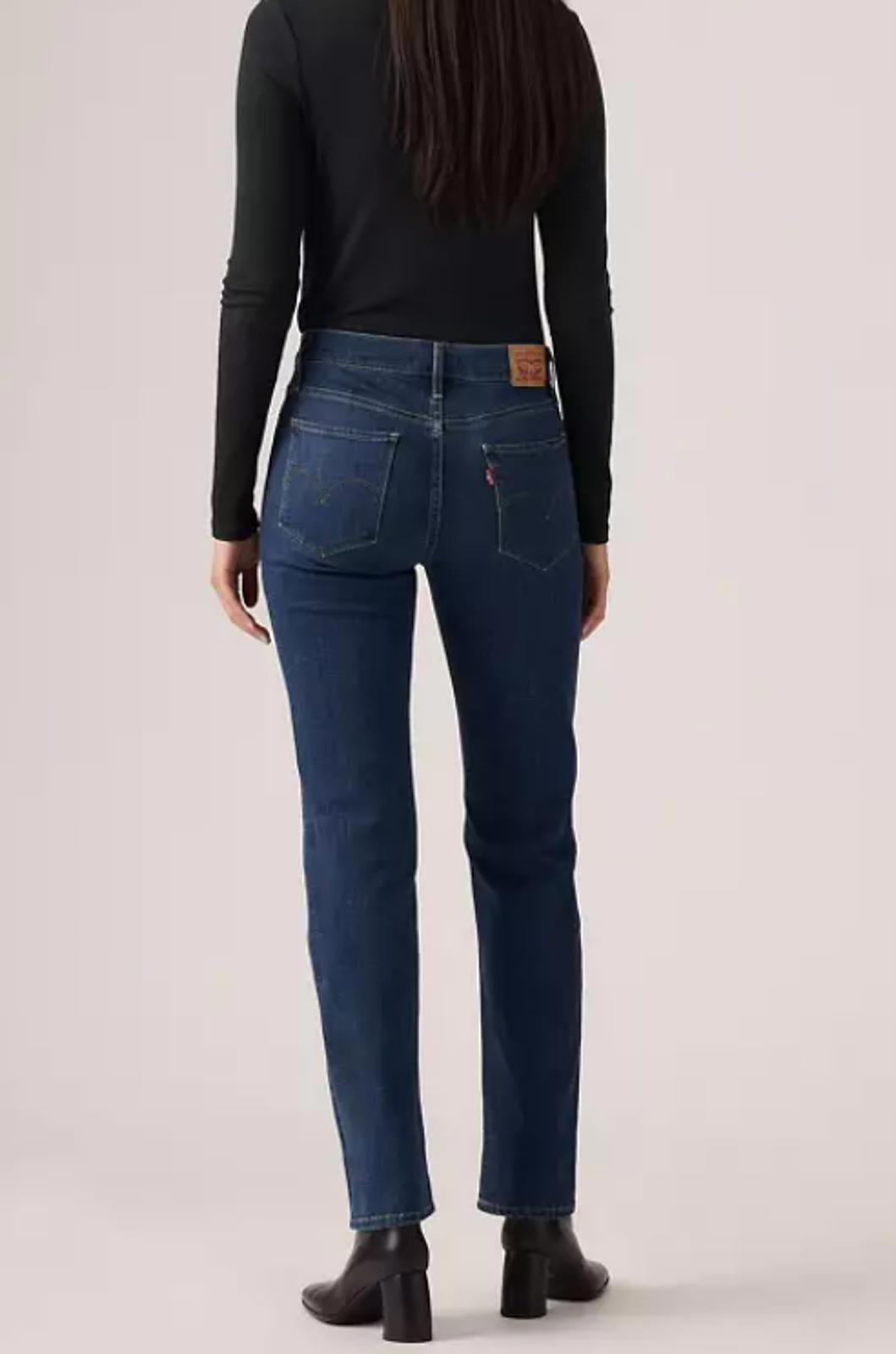 LEVIS 314 SHAPING STRAIGHT LEG JEANS - Size 28"