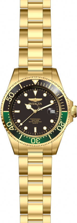 Invicta Pro Diver Men's Watch - 37.5mm, Gold 48727