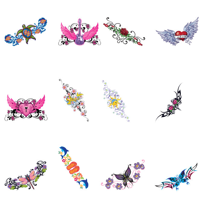 Summer Dreams Temporary Tattoos